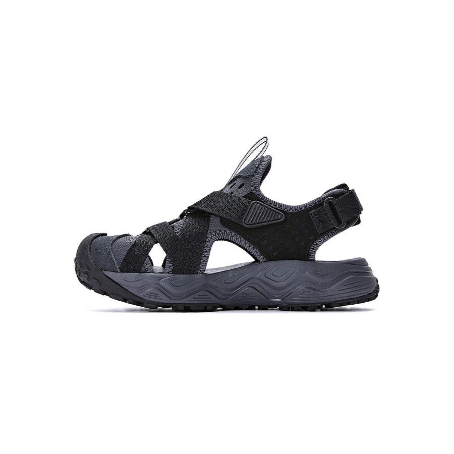 Under Armour Breathable Height Increasing Children's Sandals Black Teenagers
