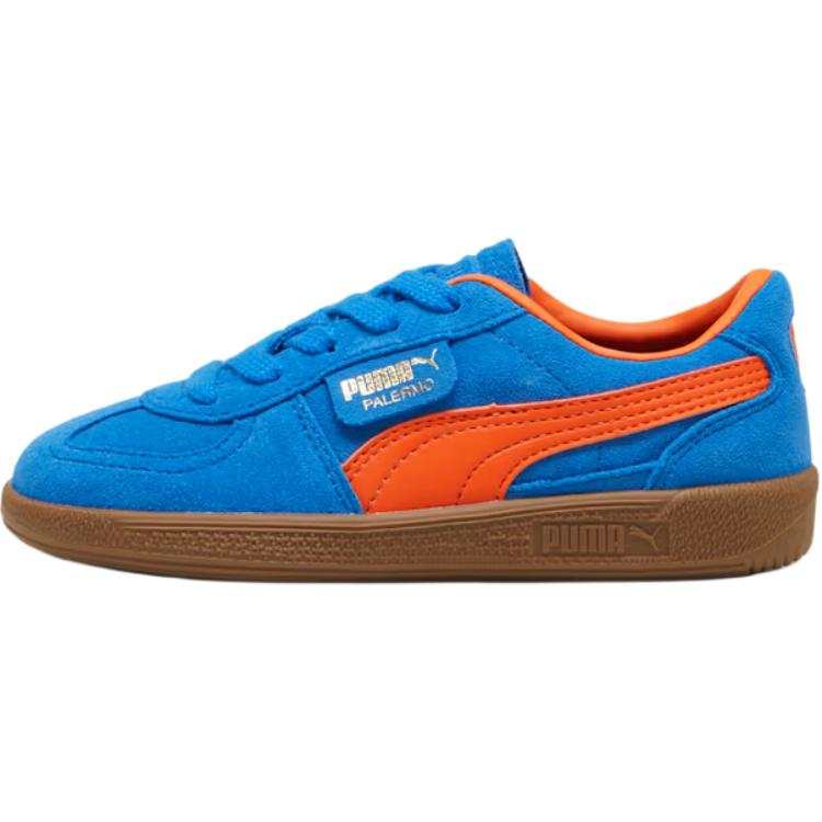PUMA Palermo Low top Kids' Skateboarding Shoes Blue Children Aged 3 7 Years Old