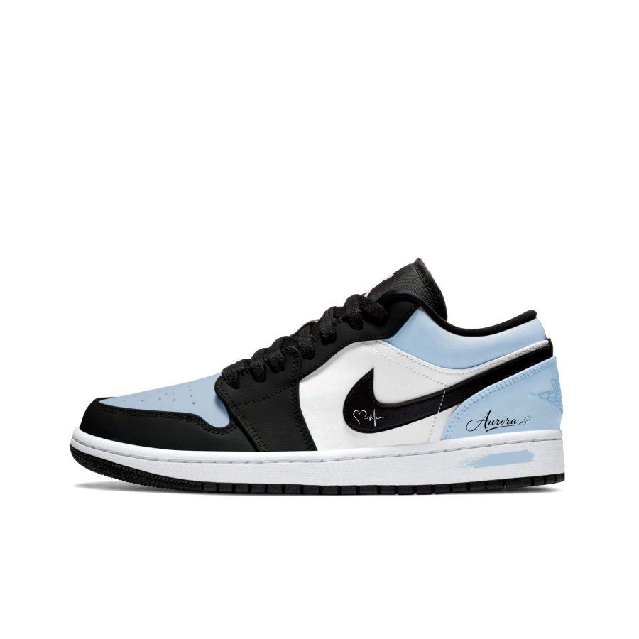 Jordan Jordan Air Jordan 1 University Blue Basketball Shoes Women's Blue
