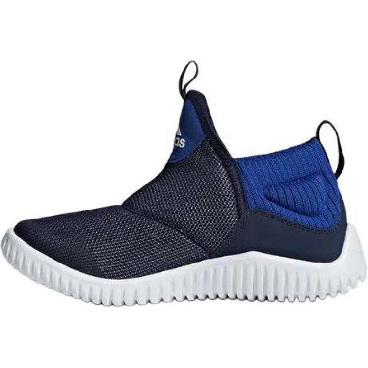 Adidas Adidas Slip Resistant Abrasion Resistant Low top Kids Lifestyle Shoes Blue Children Aged 3 7 Years Old