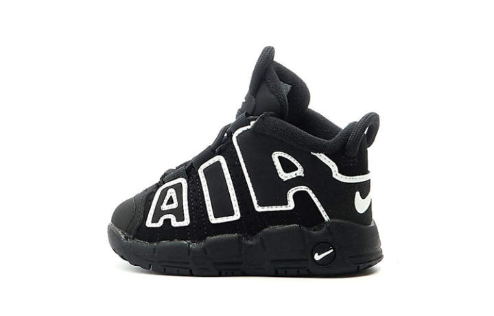 Nike Nike Air More Uptempo Black White TD