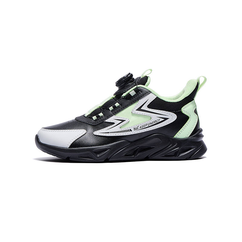 361°KIDS Comfortable Slip Resistant Abrasion Resistant Low top Kids Lifestyle Shoes Black Gray Green Kids'