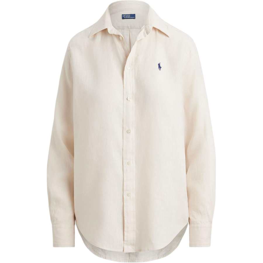Polo Ralph Lauren Shirt Classic Version Women's Antique Butter