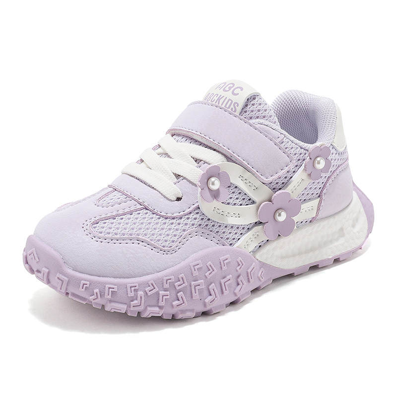 ABC KIDS Breathable Lightweight Cushioning Breathable Lightweight Cushioning Kids Lifestyle Shoes Purple Kids'