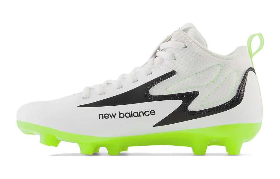 New Balance New Balance Low top Kids' Soccer Shoes White Green Kids'