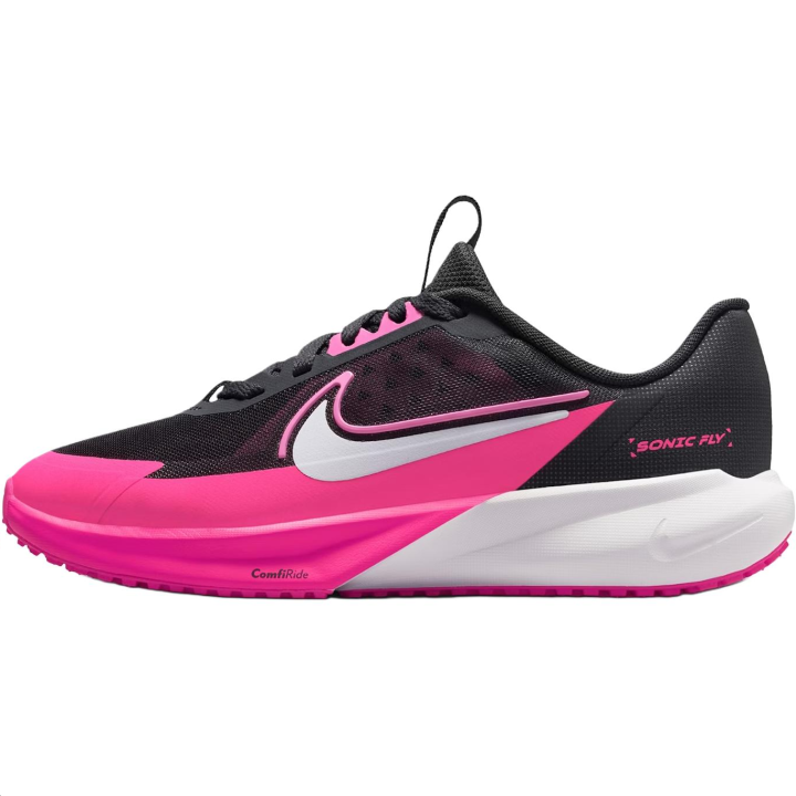 Nike Nike SONIC FLY Low top Running Shoes Black Pink Unisex