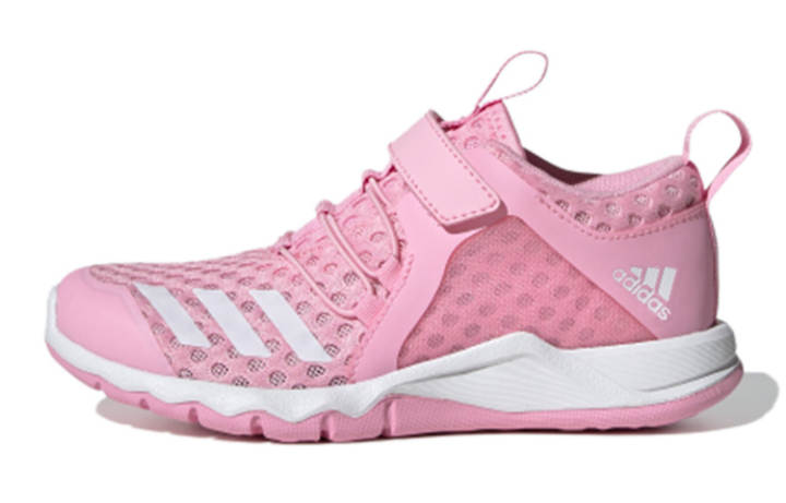Adidas Adidas Rapida Mesh Cute Breathable Low top Kids' Running Shoes Pink Kids'