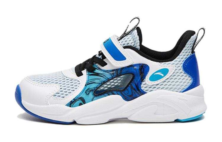 Antakids Anta Slip Resistant Abrasion Resistant Sports Casual Shoes Fantasy Blue White Children Aged 3 7 Years Old
