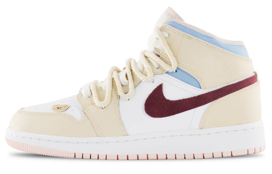 Jordan Jordan Air Jordan 1 Slip Resistant Cushioning Abrasion Resistant Slip Resistant Cushioning Abrasion Resistant Mid top