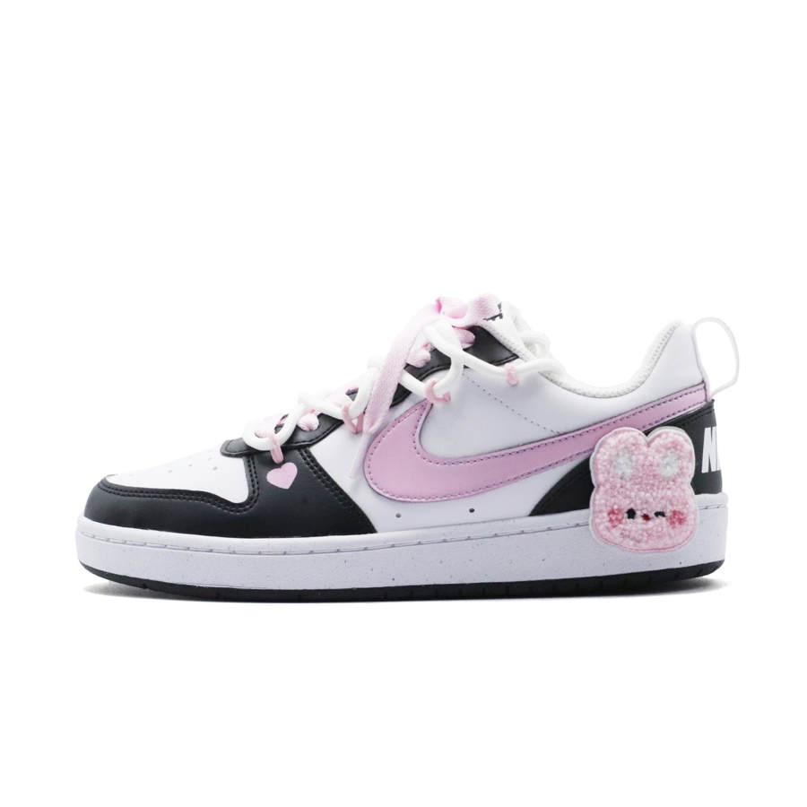 Nike Nike Court Borough Powder Bunny Low top Kids' Skateboarding Shoes Pink Teenagers