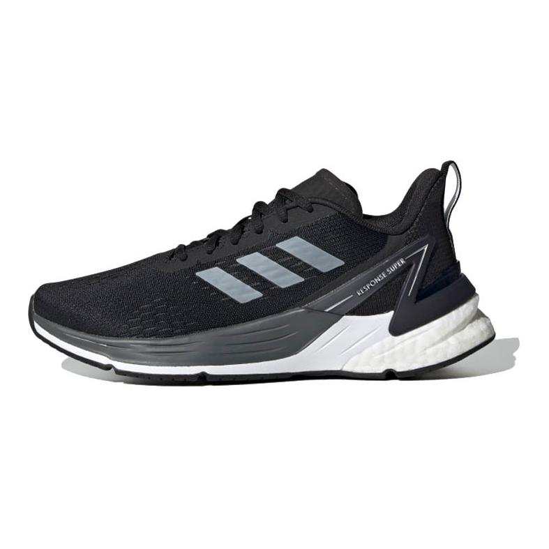 Adidas Adidas Response Super SR 5.0 J Athleisure Breathable Low top Running Shoes Black Teenagers