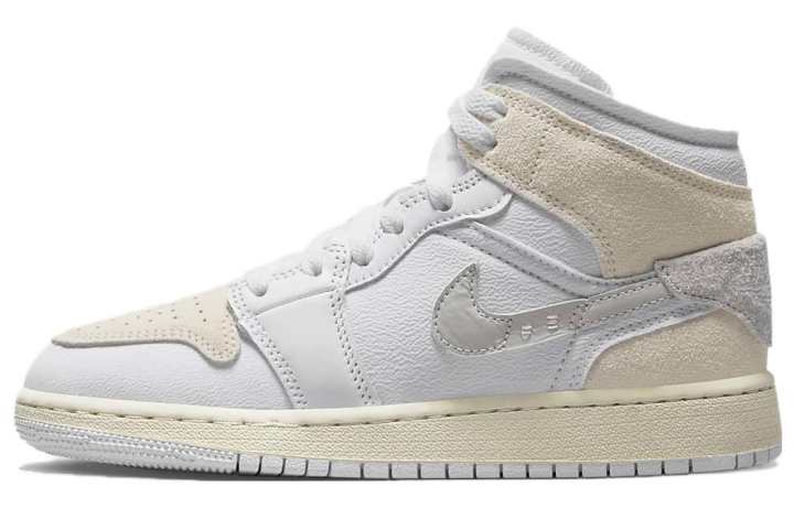 Jordan Jordan 1 Mid SE Craft Inside Out Tech Grey GS
