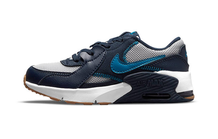 Nike Nike Air Max Excee Kids Lifestyle Shoes Blue Gray Children Aged 3 7 Years Old