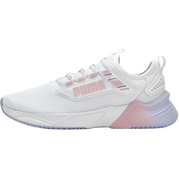 PUMA Retaliate 3 Cushioning, Wear Resistant Low top Kids Lifestyle Shoes White Teenagers