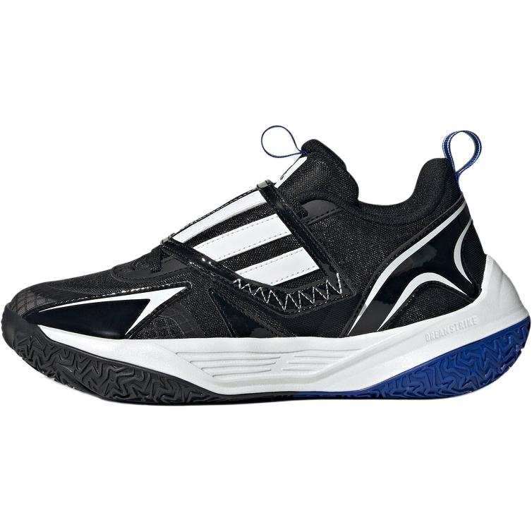 Adidas Adidas XENOBURST Slip Resistant Abrasion Resistant Low top Children's Basketball Shoes Black Kids'