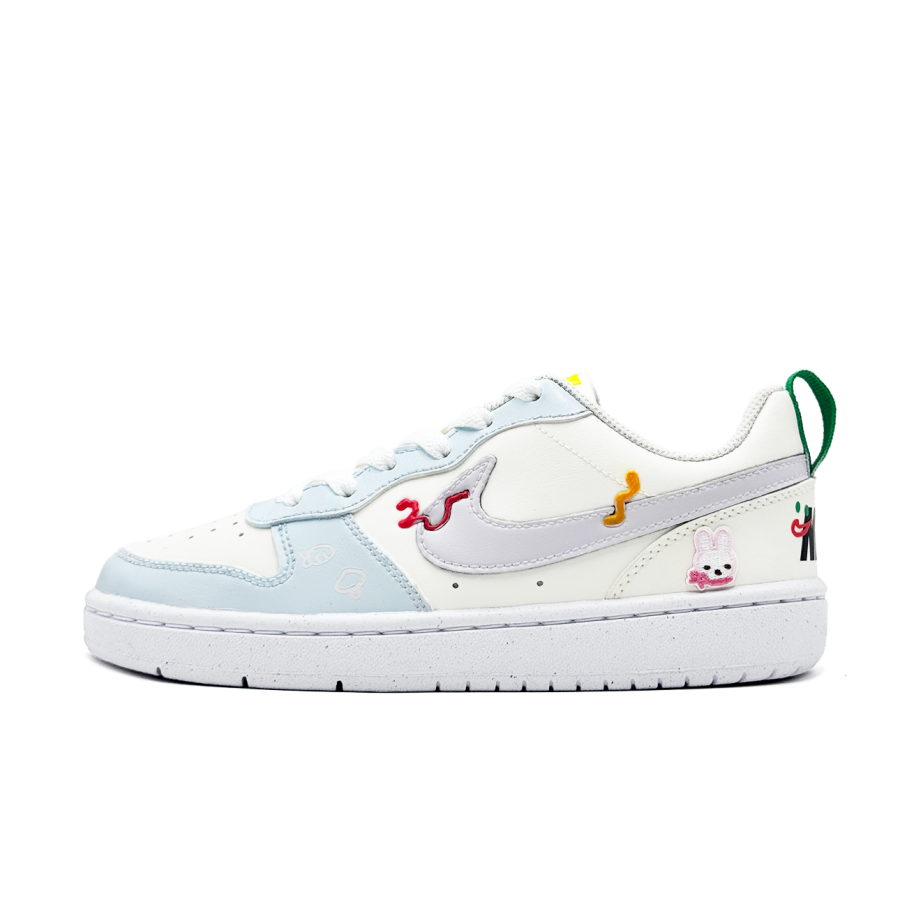 Nike Nike Court Borough Slip Resistant And Breathable Slip Resistant And Breathable Low top Kids' Skateboarding Shoes