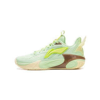 Li-Ning YOUNG Li Ning YOUNG Fengying 2.0 Fabric Children's Basketball Shoes Rose Muskmelon Unisex