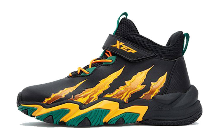 XTEP XTEP Game Ready Basketball Collection Hook and loop Slip Resistant Cushioning Abrasion Resistant Rebound
