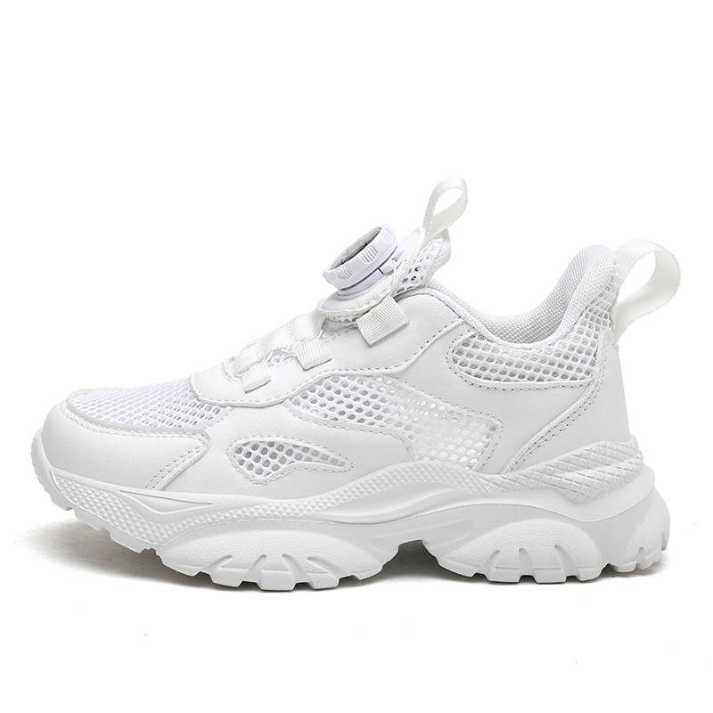 Moffett Mesh Breathable Kids Lifestyle Shoes White Kids'