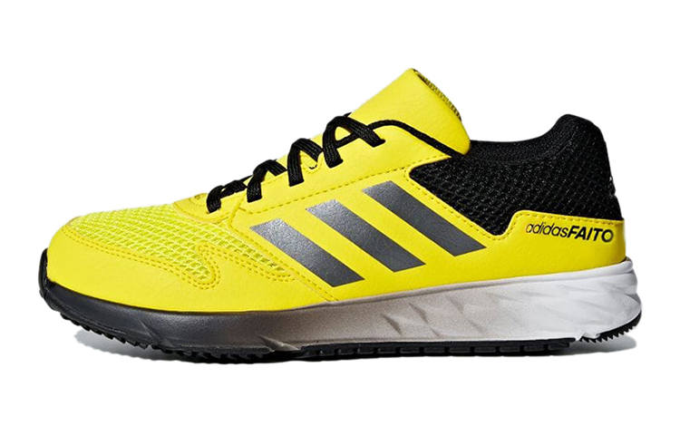 Adidas Adidas Faito Rc K Athleisure Breathable Low top Kids' Running Shoes Yellow Kids'