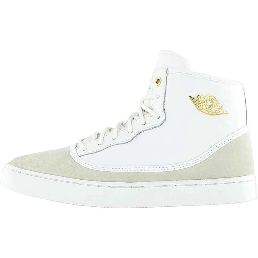 Jordan Jordan Jasmine Suede High top Kids' Skateboarding Shoes White Teenagers