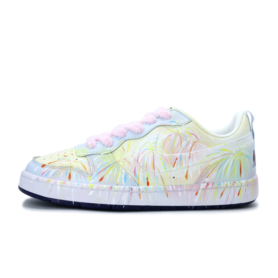 Nike Nike Court Borough Candy Travel, Fashion Style, Luxury Streetwear, Cute Leather Abrasion Resistant Breathable Low top