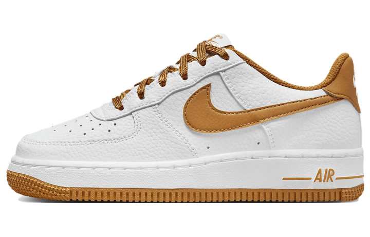 Nike Nike Air Force 1 GS 'White Desert Ochre'