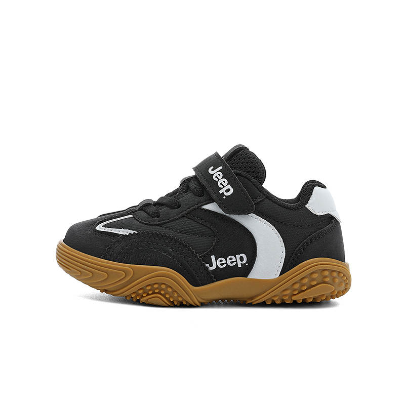 Jeep Running Collection Synthetic Leather Slip Resistant, Abrasion Resistant, Breathable Low top Kids Lifestyle Shoes