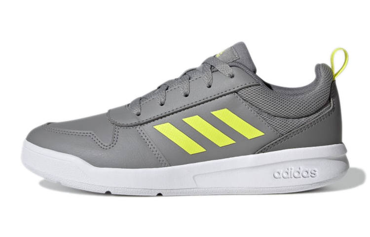 Adidas Adidas TENSAUR K Comfortable Low top Kids' Skateboarding Shoes Gray Yellow Kids'