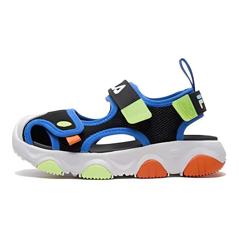 FILA KIDS Jagger2 Mars Children's Sandals Black Blue Kids'