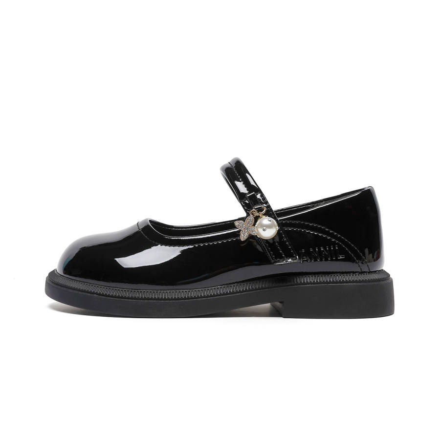 Annil Slip Resistant Abrasion Resistant Slip Resistant Abrasion Resistant Low top Leather Shoes Kids'