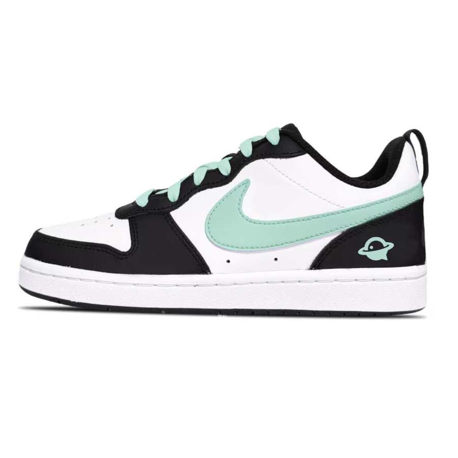 Nike Nike Court Borough Alien Spaceships Leather Abrasion Resistant Low top Skateboard Shoes Kids'