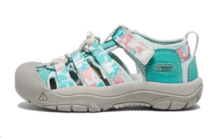 Keen Newport H2 Comfortable Cushioning Breathable Low top Kids' Outdoor Shoes Camouflage Pattern Pink Kids'