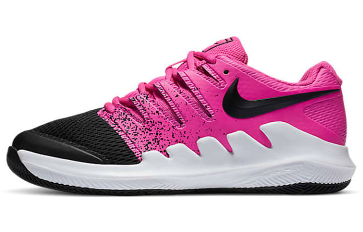 Nike Nike Vapor X Slip Resistant Cushioning Kids' Training Shoes Pink Black White Kids'
