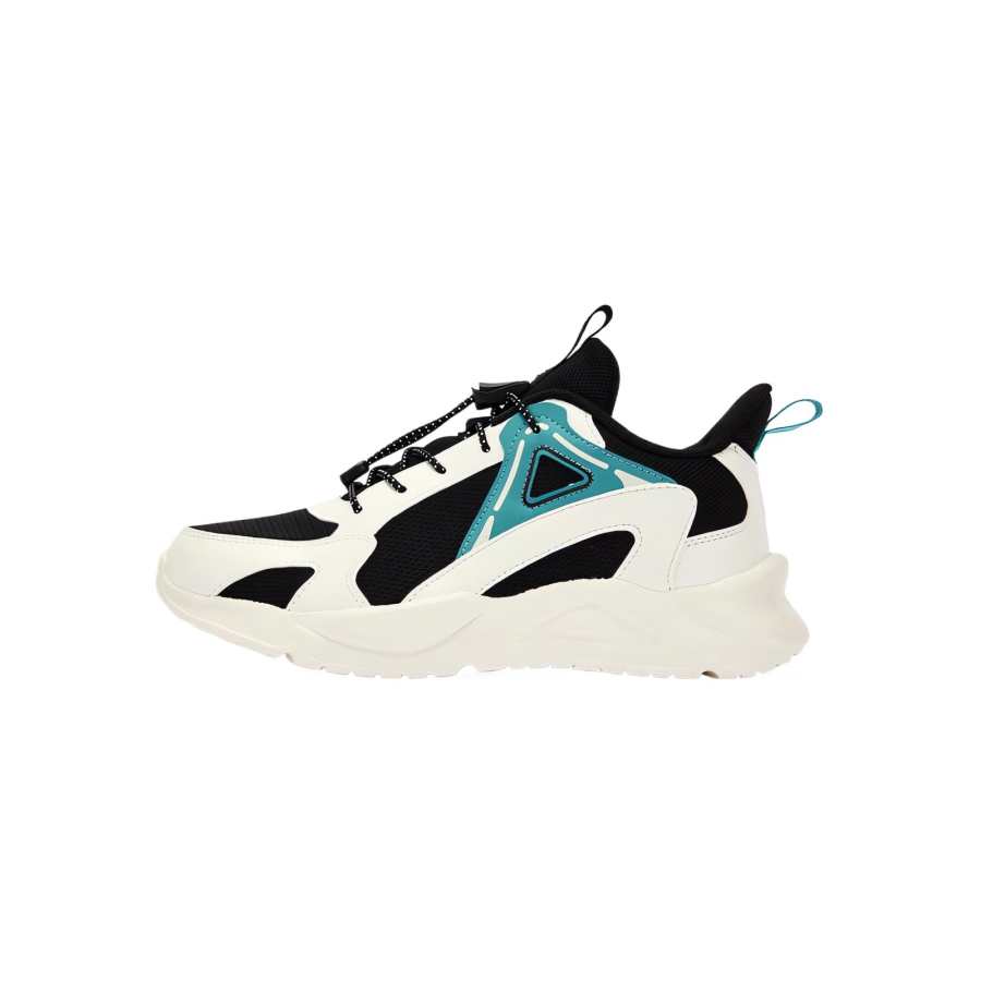 361°KIDS Synthetic Leather, Textile Mid top Casual Shoes Carbon Black Teenagers