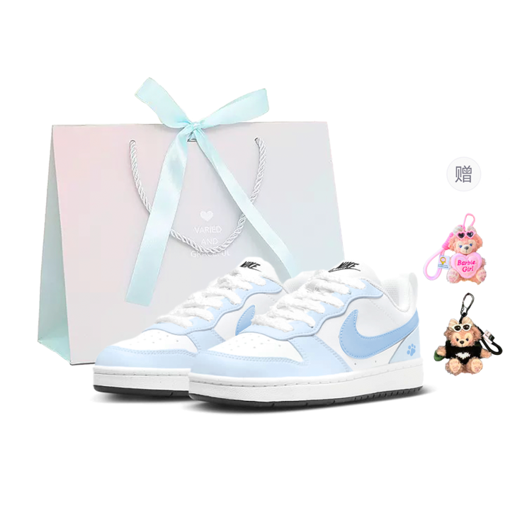 Nike Nike Court Borough Maris Sal Meowth Cushioning Abrasion Resistant Waterproof And Breathable