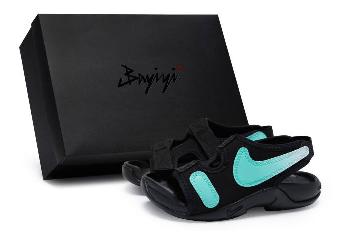 Nike Nike Sunray Adjust 6 Slip Resistant Rebound Slip Resistant Rebound Children's Sandals Black Blue Pre school