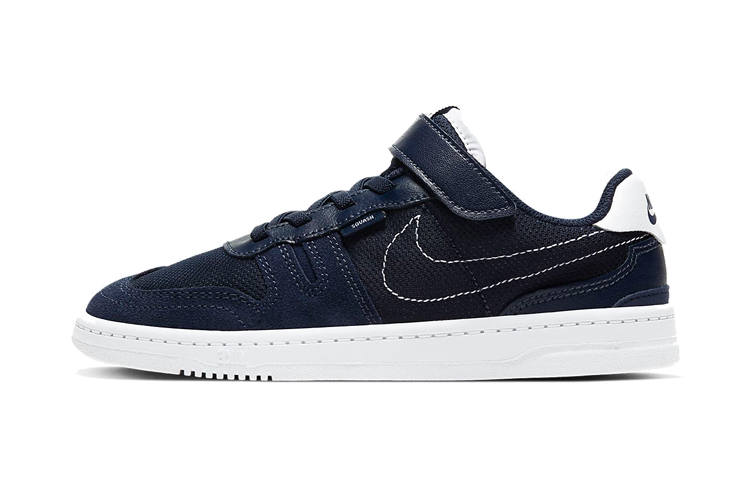Nike Nike Squash Type Low top Kids' Skateboarding Shoes Dark Navy Blue Children Aged 3 7 Years Old
