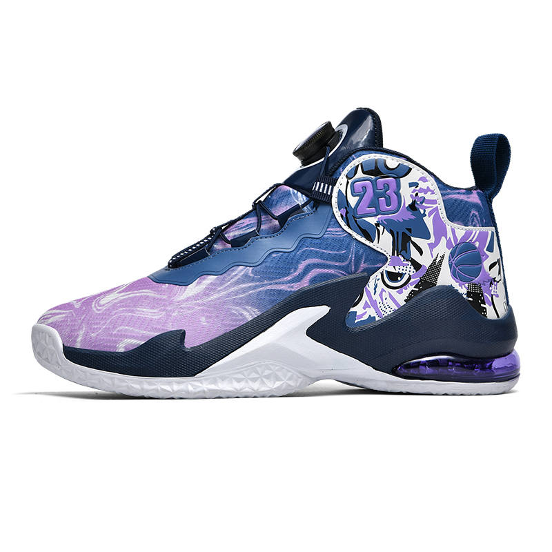 AMICNIEGD Mesh Breathable, Slip Resistant, And Abrasion Resistant Mid top Children's Basketball Shoes Teenagers