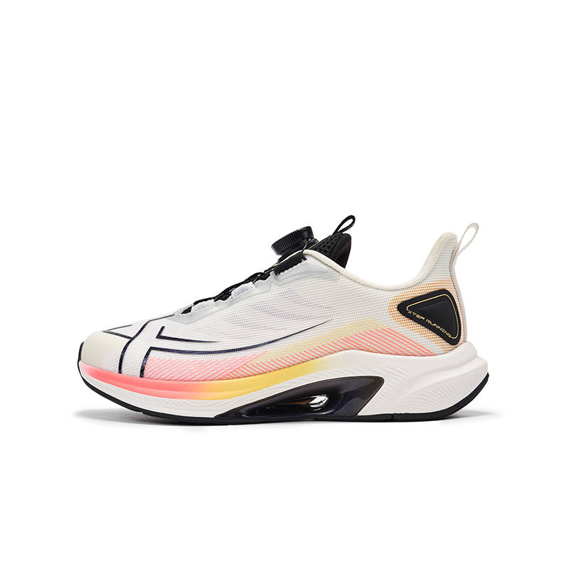 XTEP Deuteron 1.0 Synthetic Leather Low top Running Shoes Sail White Silver 33 42 Teenagers