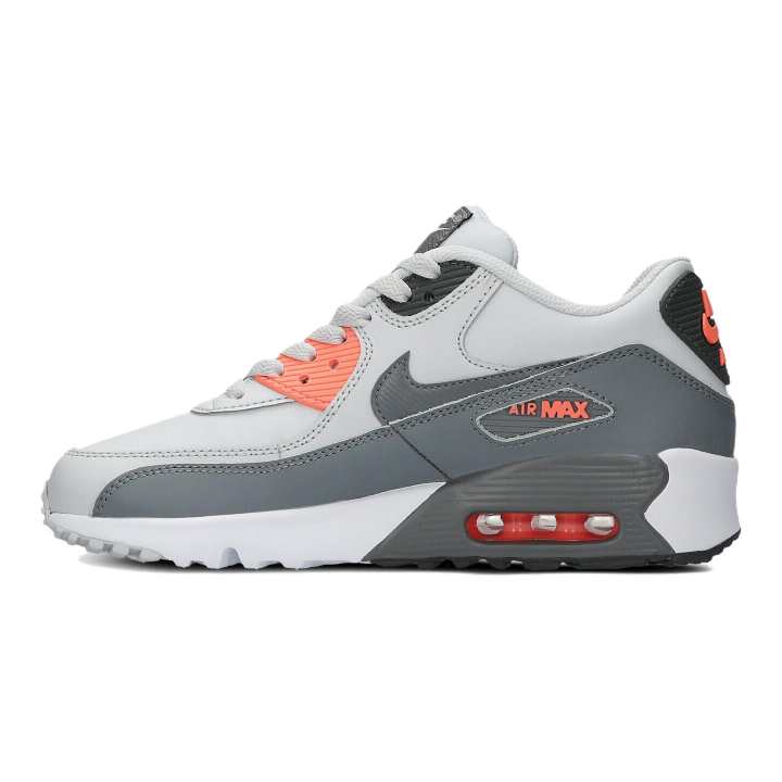 Nike Nike Air Max 90 Low top Kids' Running Shoes Gray Teenagers