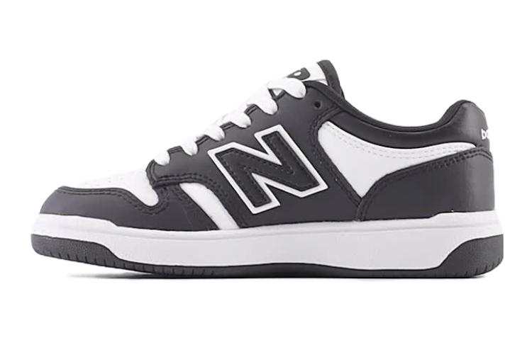 New Balance New Balance NB 480 Comfortable Abrasion Resistant Low top Kids Lifestyle Shoes Black White Kids'