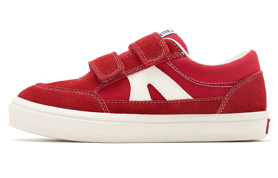 Vision Street Wear Stick Light Low top Kids' Skateboarding Shoes Red Kids'