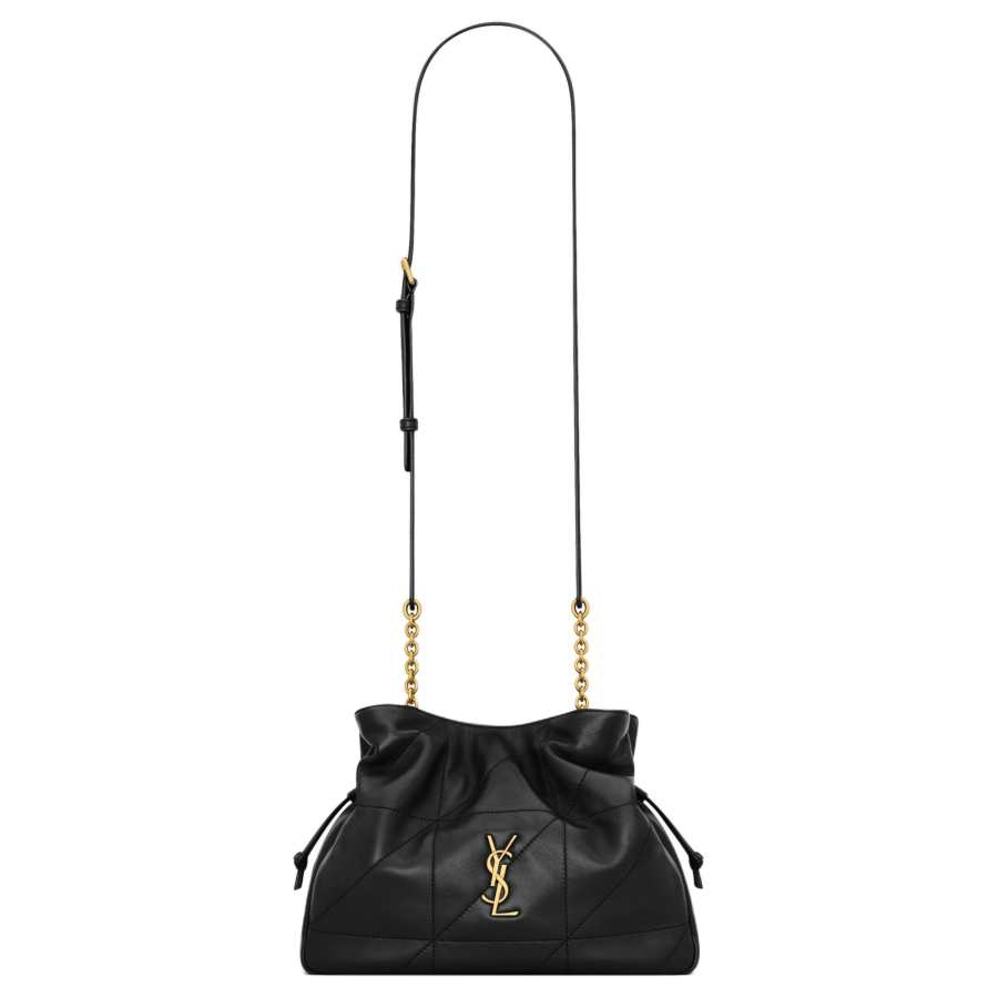 SAINT LAURENT Jamie Sheepskin Crossbody Bags Mini Women's Black