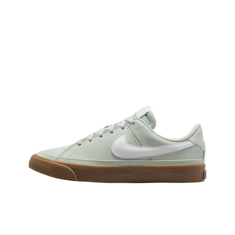 Nike Nike Court Legacy Low top Skateboard Shoes Light Silver/Rubber Dark Umber/White Unisex