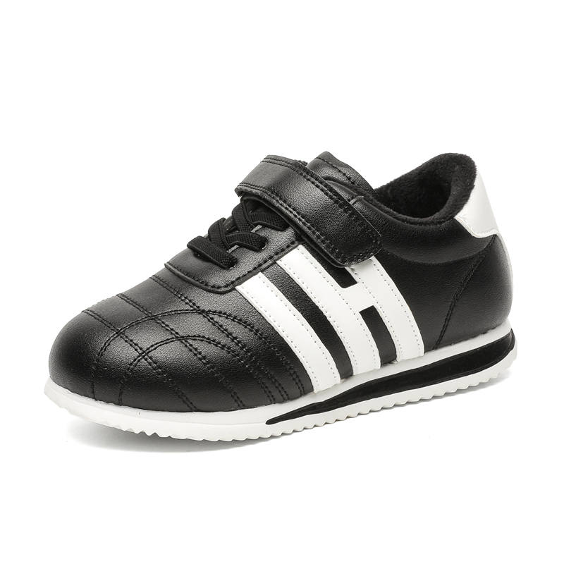 CHAOGONG Fashion Trend Versatile Fleece Lined Casual Children's Cotton Shoes Kids'