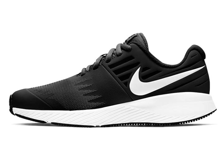 Nike Nike Low top Running Shoes Black White Unisex