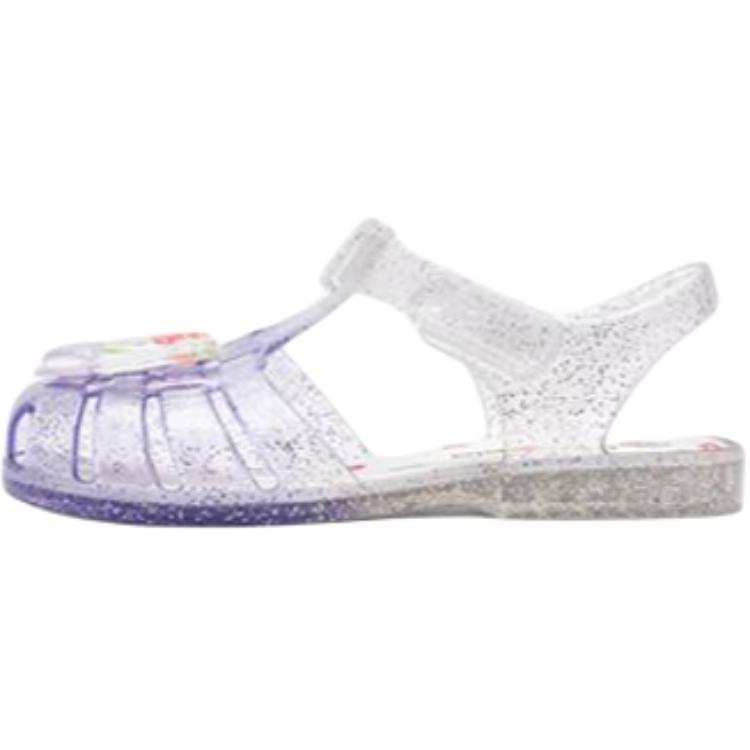 BALABALA Abrasion Resistant Waterproof Wear resistant And Waterproof Low top Children's Sandals White Purple