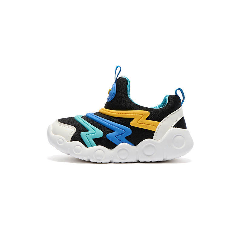 361°KIDS Cushioning Abrasion Resistant Cushioning, Wear Resistant Kids Lifestyle Shoes Black White Blue Kids'