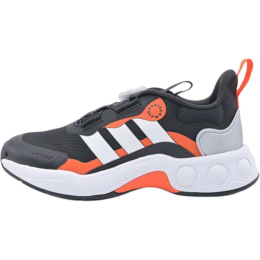 Adidas Adidas NITROBUBBLE Low top Kids' Running Shoes Black White